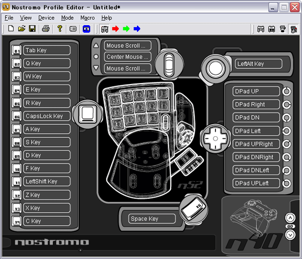 Nostromo Profile Editor